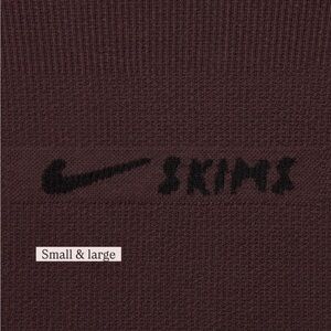 SKIMS Dark Brown Long Sleeve Tee